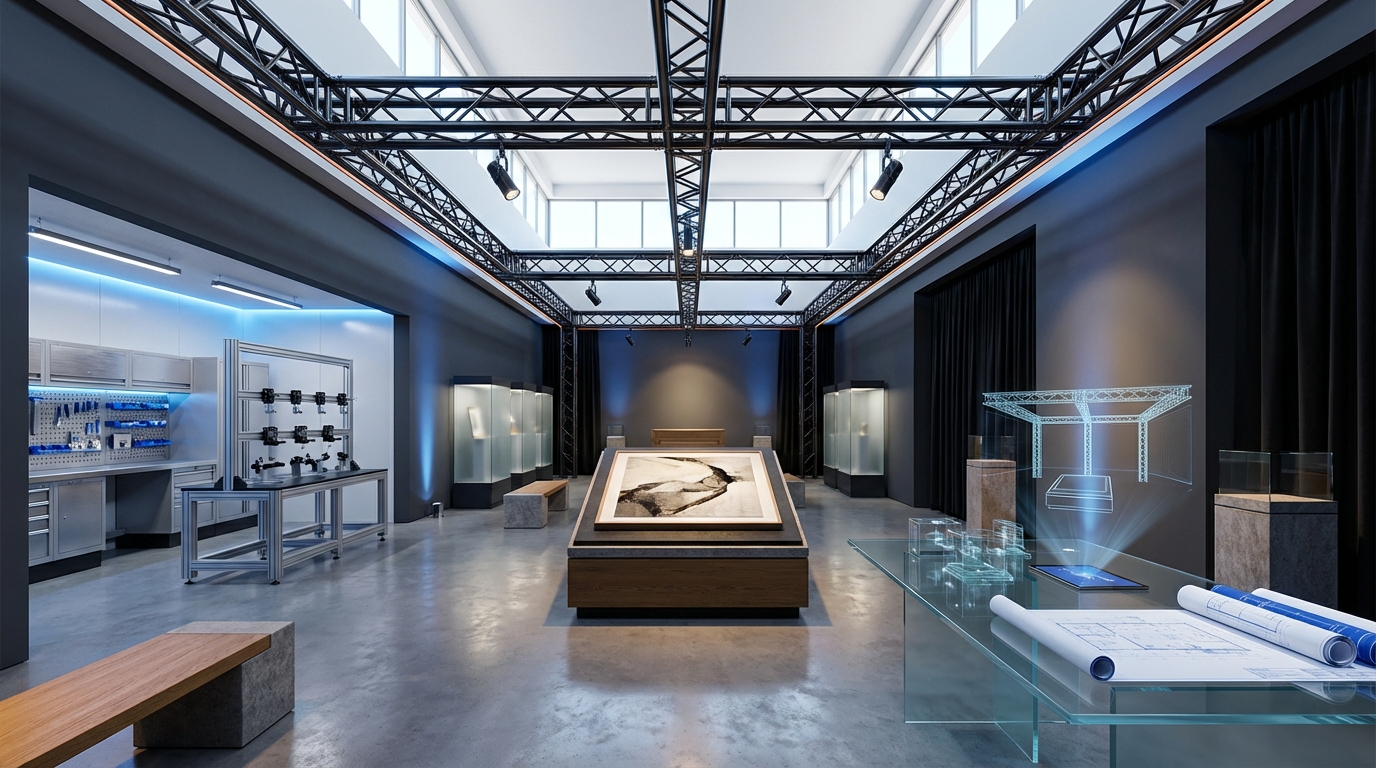 Gallery‑Grade Lighting & Rigging at World Art Dubai